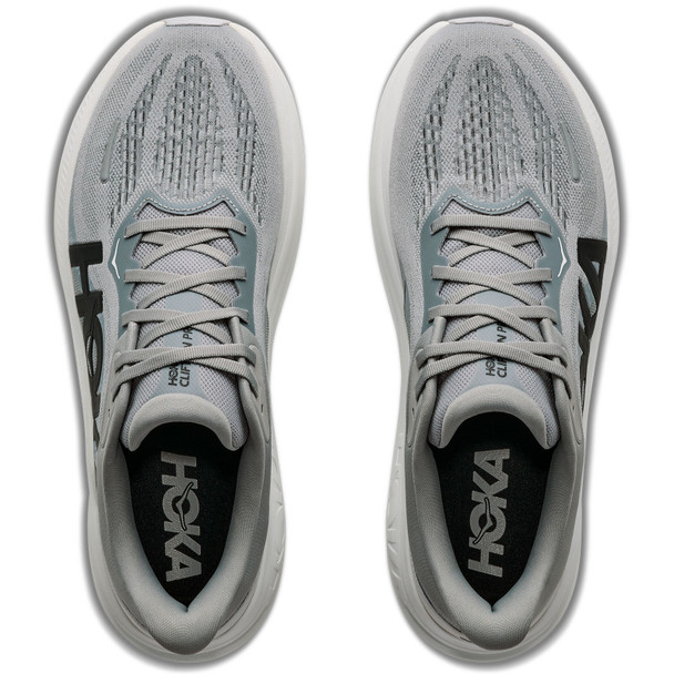 HOKA Men's Clifton Pro Stellar Grey/Galactic Grey Running Shoes
