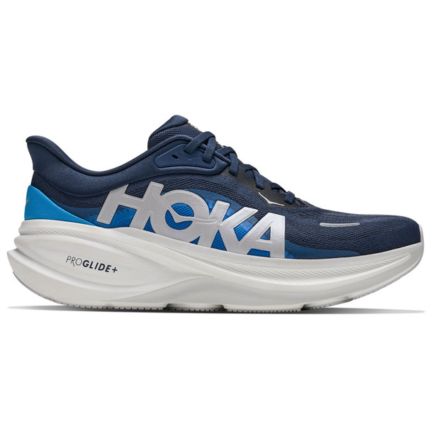 HOKA Men's Clifton Pro Wide Varsity Navy/Soft Cobalt Running Shoes