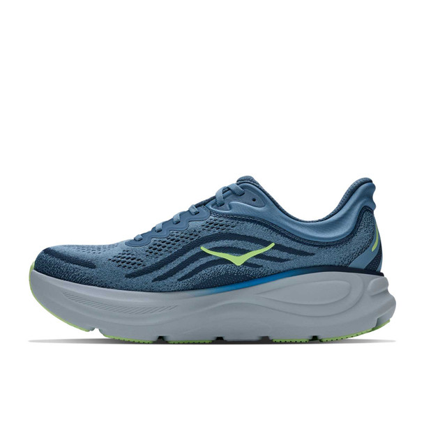 HOKA Men's Bondi 9 X-Wide Downpour/Thunder Cloud Running Shoes