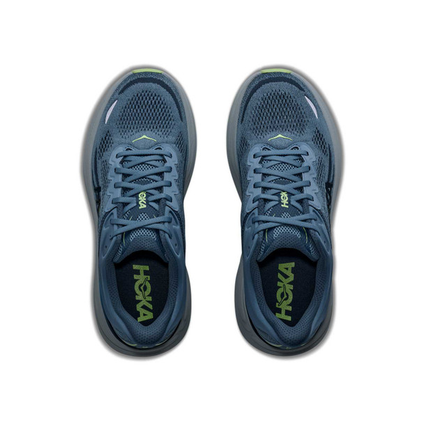 HOKA Men's Bondi 9 X-Wide Downpour/Thunder Cloud Running Shoes