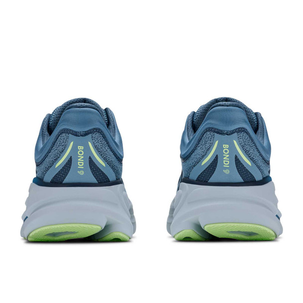 HOKA Men's Bondi 9 X-Wide Downpour/Thunder Cloud Running Shoes
