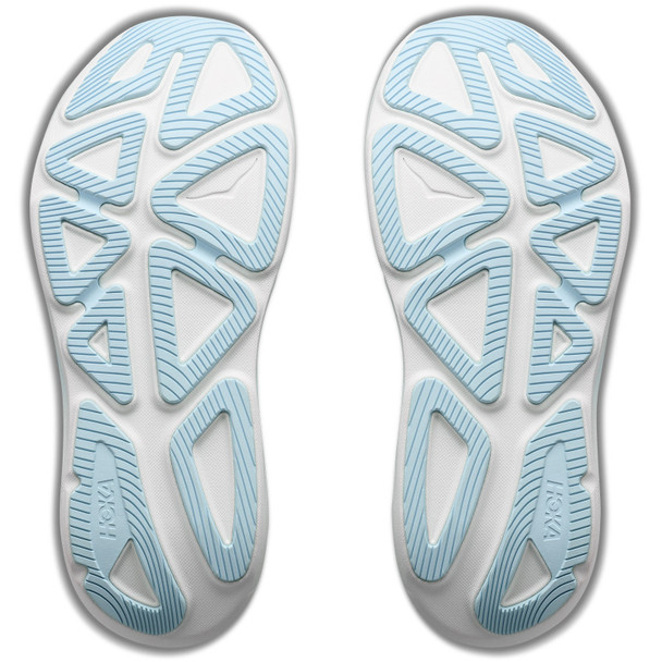 HOKA Women's Clifton Pro Glimmering Blue/Soaring Blue Running Shoes