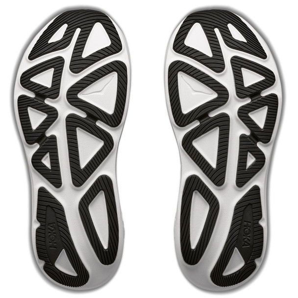 HOKA Men's Clifton Pro Wide Black/Cosmic Grey Running Shoes