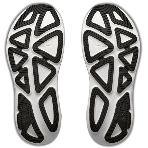 HOKA Women's Clifton Pro Wide Black/Cosmic Grey Running Shoes