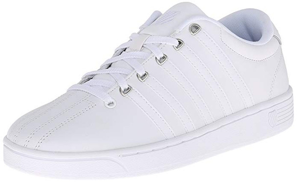 K-SWISS Women's Court Pro II CMF SP White/Silver Athletic Shoes