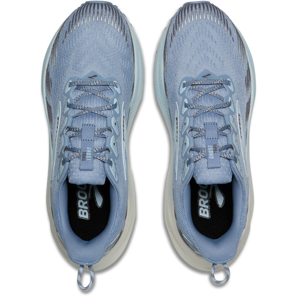 BROOKS Women's Ghost Trail Blue/Blue/Brown Running Shoes