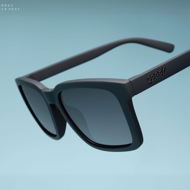 GOODR Slate G Made of Dark Matter Black Sunglasses (G00860-SLG-01)