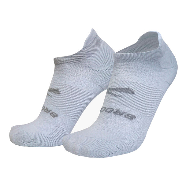 BROOKS Run-In No Show 3-Pack Navy/Light Gray/Navy Socks