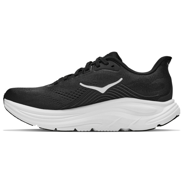 HOKA Men's Clifton 11 Black/White Running Shoes