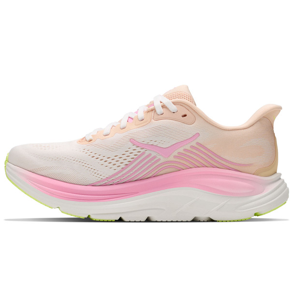 HOKA Women's Clifton 11 Tangerine Glow/White Running Shoes