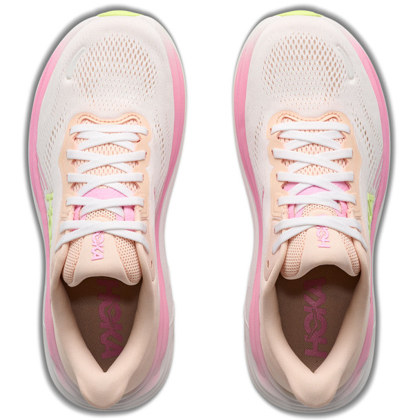 HOKA Women's Clifton 11 Tangerine Glow/White Running Shoes