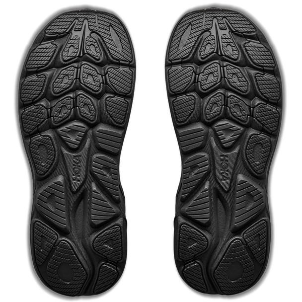 HOKA Men's Clifton 11 Wide Black/Black Running Shoes