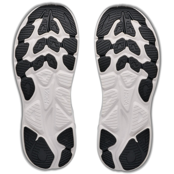 HOKA Men's Clifton 11 Wide Frost/Black Running Shoes