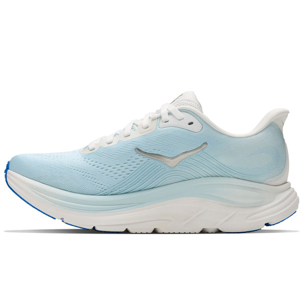 HOKA Women's Clifton 11 Wide Frost/Glimmering Blue Running Shoes