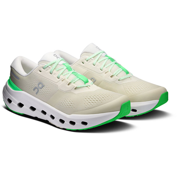 ON FOOTWEAR Men's Cloudrunner 3 Ghost/Verdite Running Shoes