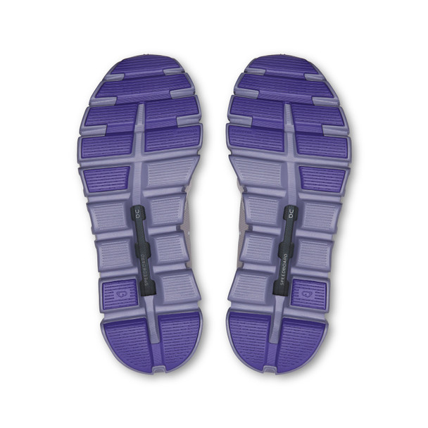 ON FOOTWEAR Women's Cloud 6 Ether/Tyrian Running Shoes