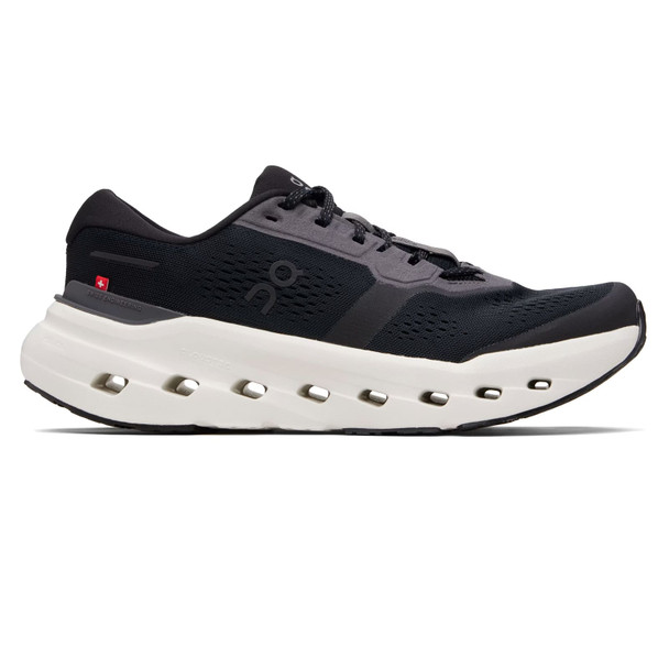 ON FOOTWEAR Women's Cloudrunner 3 Black/Ivory Running Shoes