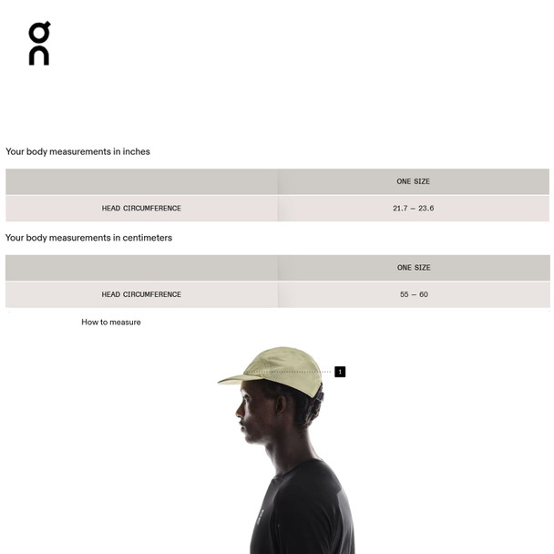 ON FOOTWEAR Unisex Lightweight Navy Cap (2UF10330255)