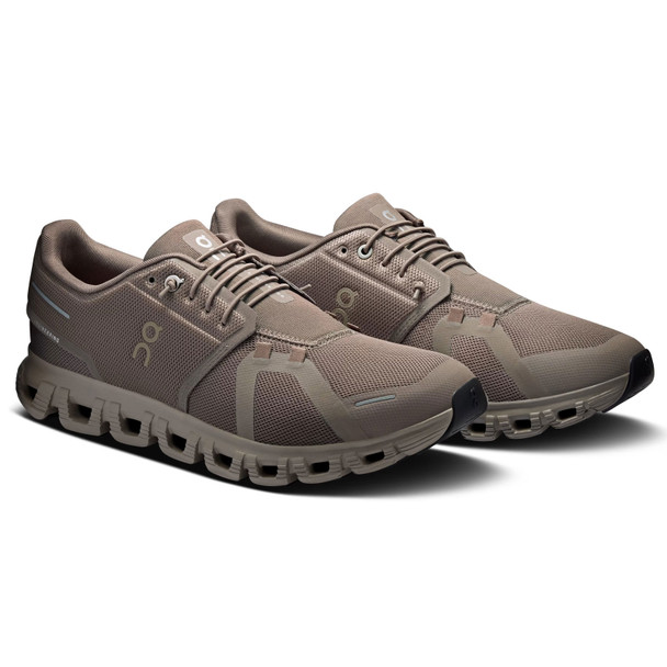 ON FOOTWEAR Men's Cloud 6 Ash/Cinder Running Shoes