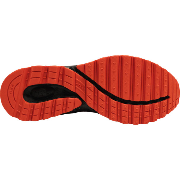 K-SWISS Men's Tubes 200 Black/Sharp Green/Mandarin Red Shoes