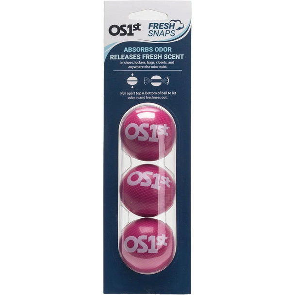 OS1ST FreshSnaps Pink Spirals 3-Pack Odor Eliminators (FS-PinkS)