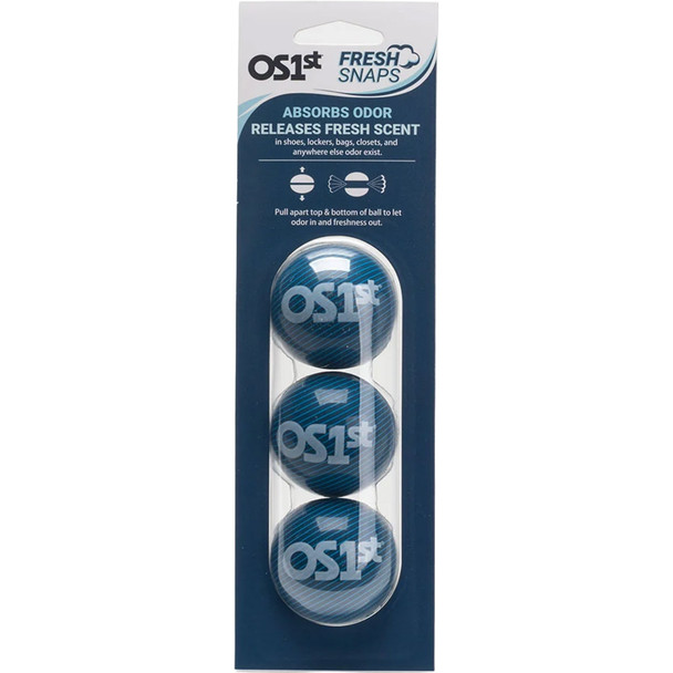 OS1ST FreshSnaps Blue Spirals 3-Pack Odor Eliminators (FS-BlueS)