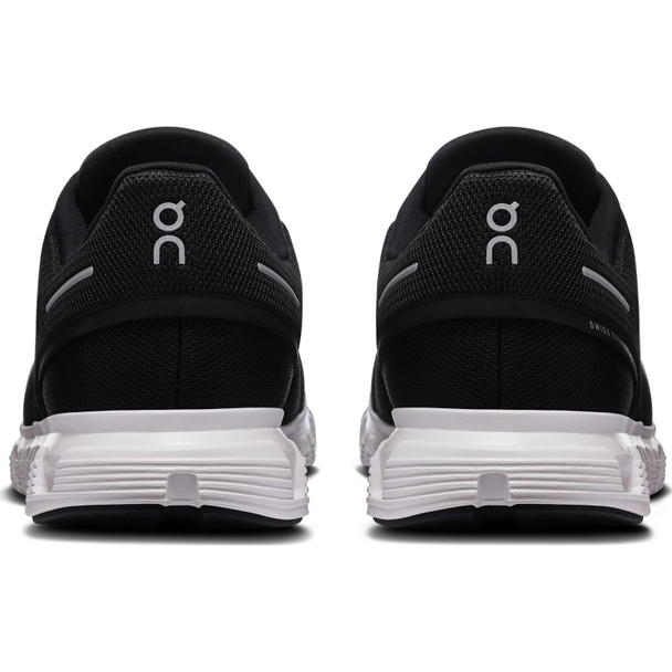 ON FOOTWEAR Men's Cloud 6 White/Black Shoes