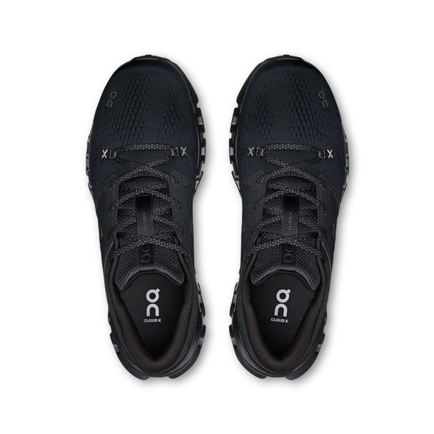ON FOOTWEAR Men's Cloud X 5 Black/Black Running Shoes