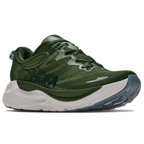 HOKA Men's Gaviota 6 Glimmers Baby Kale/Nettle Leaf Running Shoes