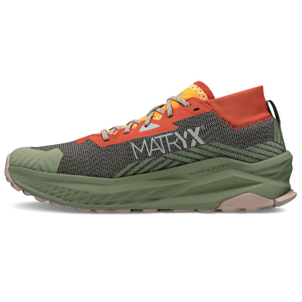 ALTRA Men's Olympus 275 Gray/Orange Running Shoes
