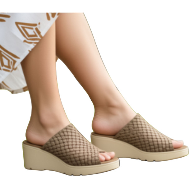 ZEE ALEXIS Women's AVA Bronze Sandals