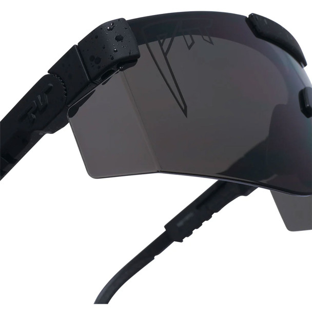 PIT VIPER The Original 2.0 Blacking Out HDPV Polarized Mirror Sunglasses (E-NR-BLCKOUT-HCP-FS)