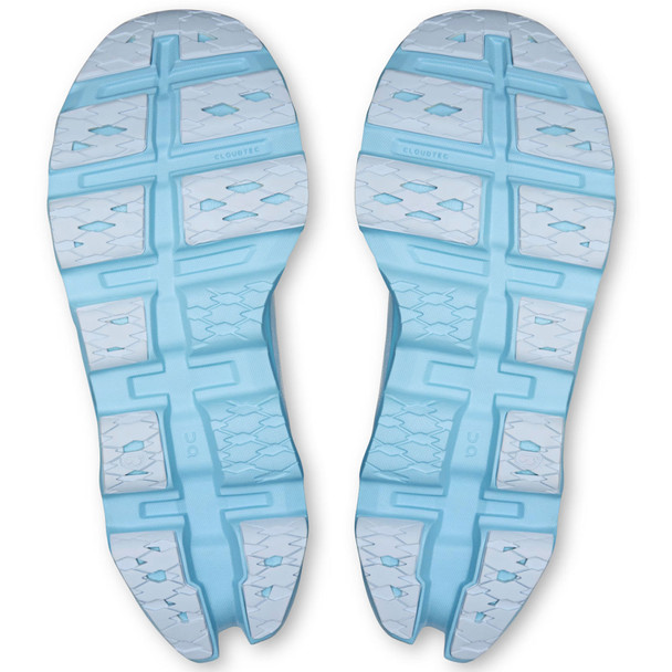 ON FOOTWEAR Women's Cloudmonster 3 Ivory/Topaz Running Shoes