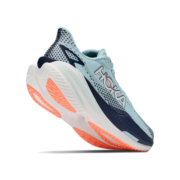 HOKA Women's Mach X 3 Glimmering Blue/Varsity Navy Running Shoes