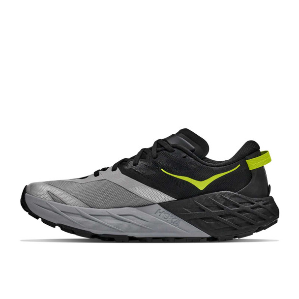 HOKA Men's Speedgoat 7 Black/Stellar Gray Running Shoes