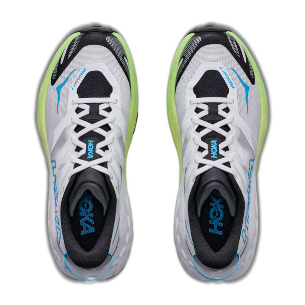 HOKA Women's Speedgoat 7 Frost/Neon Yuzu Running Shoes