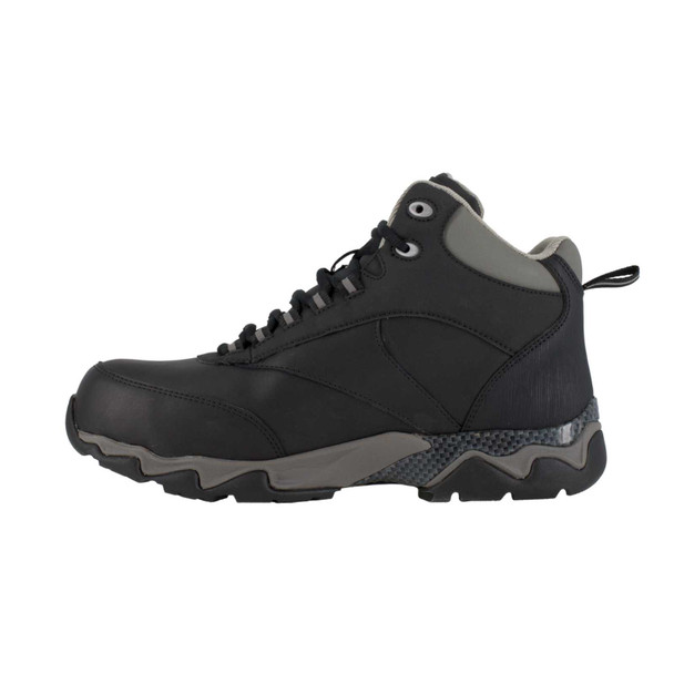 REEBOK Women's Beamer Composite Black/Gray Trim Athletic Work Boots (RB167)