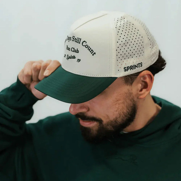 SPRINTS Unisex Slow Days Still Count Fluffy Structured VP Hat (2161023680-4)