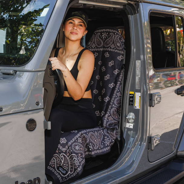 SPRINTS Paisley Probs Car Seat Cover Towel (266107520-2)
