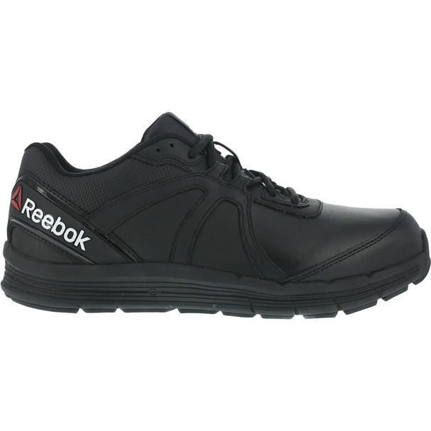 REEBOK Men's Guide Work Black Steel Toe Work Shoes (IB3501)