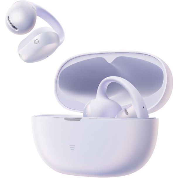 SHOKZ OpenDots Air Open-Ear Clip-On Purple Earbuds (E210-ST-PR-US)