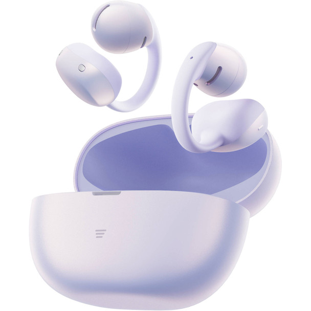 SHOKZ OpenDots Air Open-Ear Clip-On Purple Earbuds (E210-ST-PR-US)