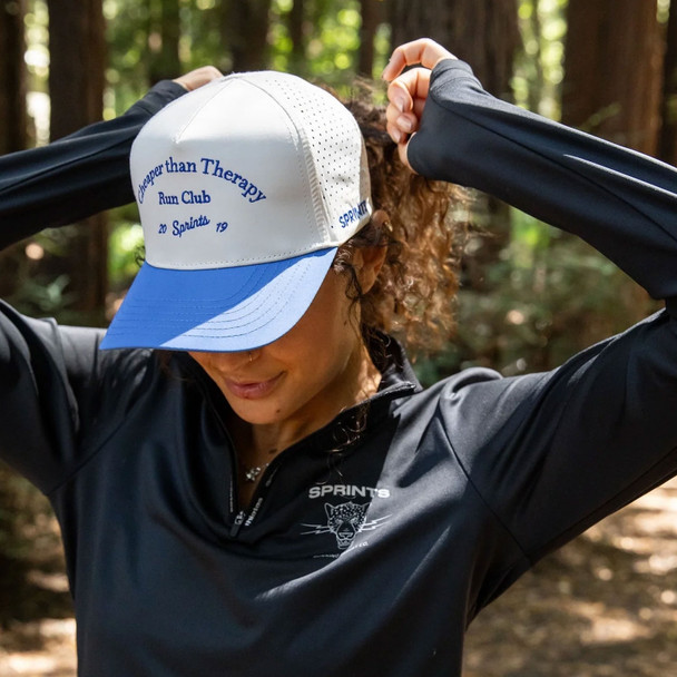 SPRINTS Unisex Cheaper Than Therapy Run Club Structured VP Hat (1161010340-1)