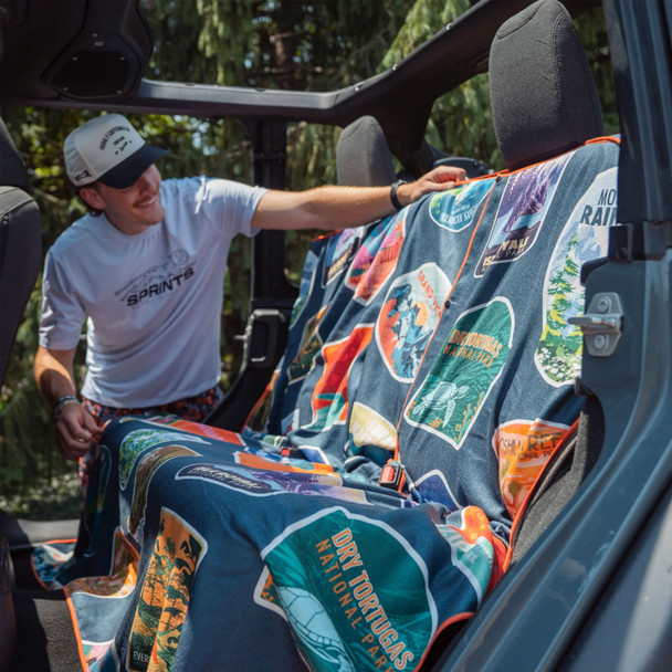 SPRINTS National Parks Bench Seat Cover Towel (266106680-3)