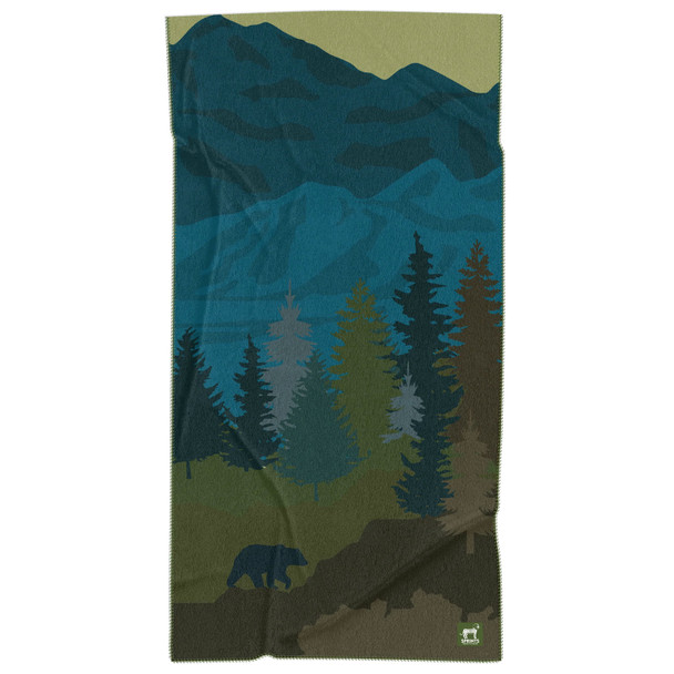 SPRINTS Grizzly Guide Car Seat Cover Towel with Snaps (166102780-4)