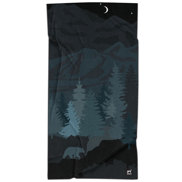 SPRINTS Nightfall Grizzly Car Seat Cover Towel with Snaps (166105240-2)