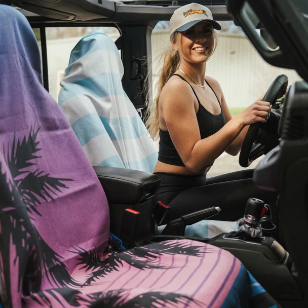 SPRINTS Tropic Twilight Car Seat Cover Towel with Snaps (2661025710-12)