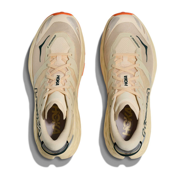 HOKA Men's Speedgoat 7 Wide Vintage Yellow/Turmeric Running Shoes