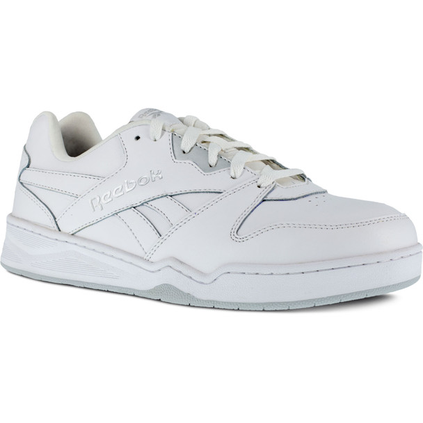 REEBOK Men's Low Cut White/Gray Work Sneaker