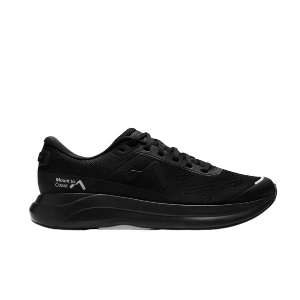 MOUNT TO COAST Men's P1 Black Running Shoes
